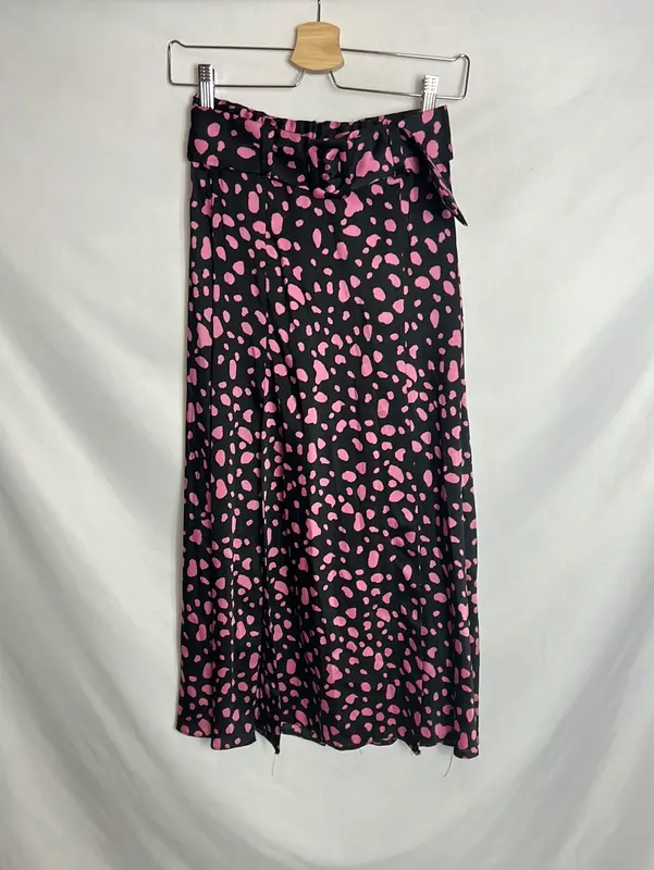 ZARA. Falda midi aperturas . TXS