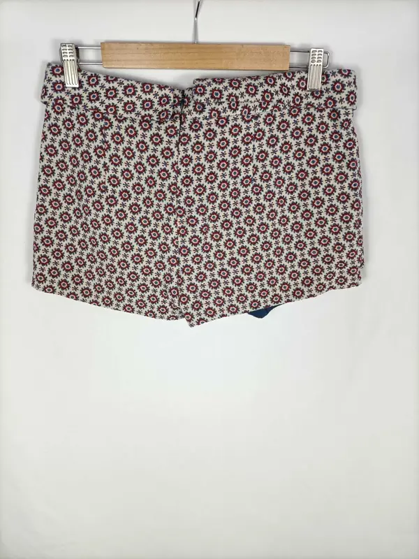 ZARA.Falda pantalón estampada T.s
