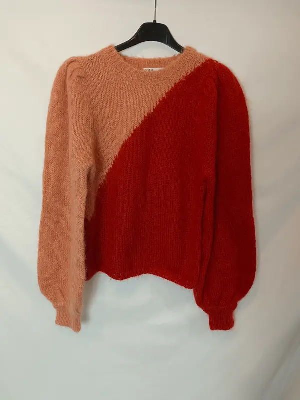 ZARA. Jersey bicolor T.s