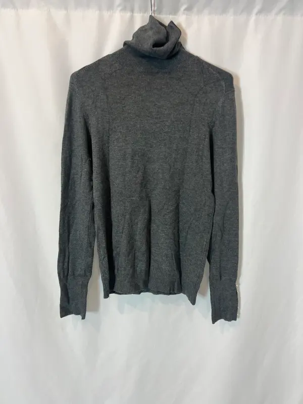 ZARA. Jersey fino detalle puños. T M
