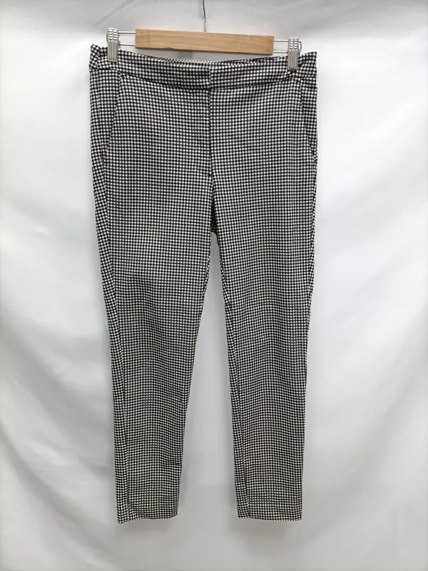 ZARA. Pantalón cuadros vichy. T M