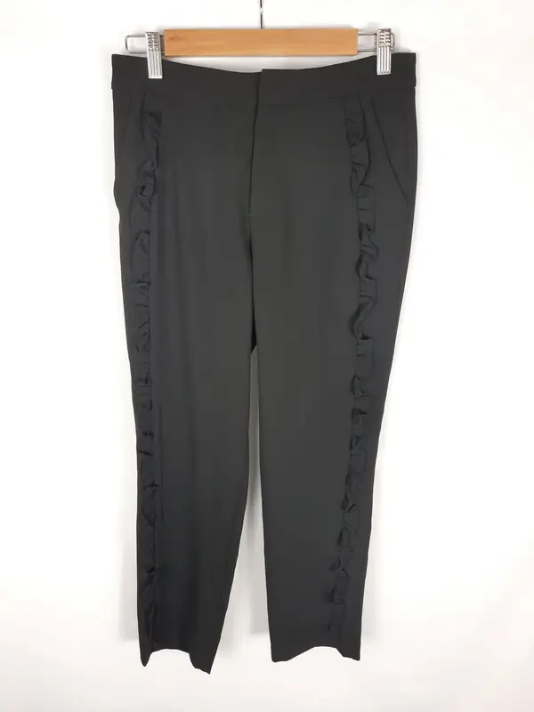 ZARA. Pantalón negro de vestir T.s