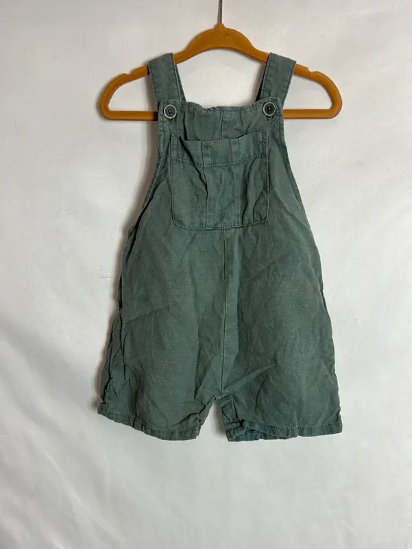 ZARA. Peto lino bebe niño. T 9-12 meses