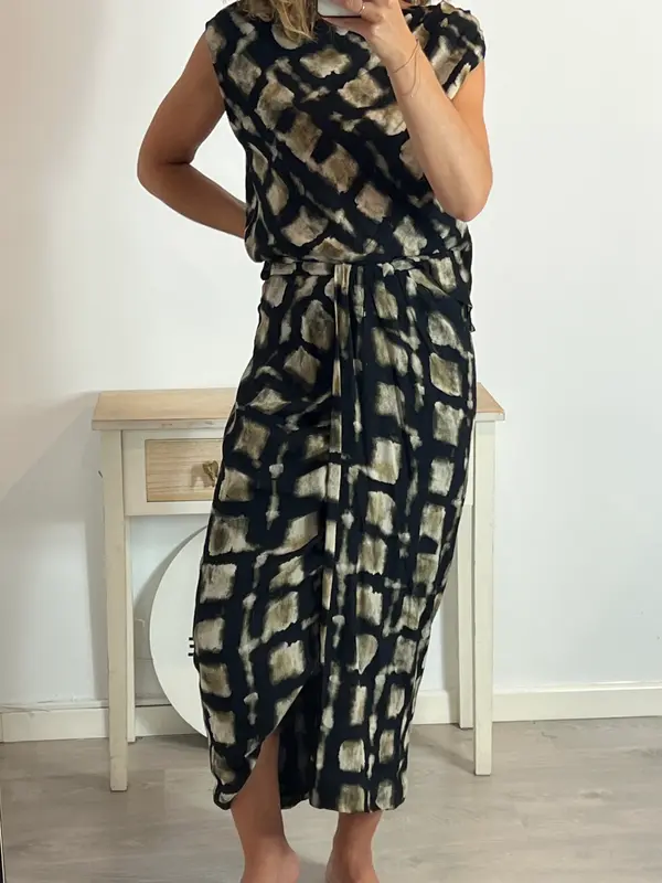 ZARA. Top estampado detalle hombro. T S