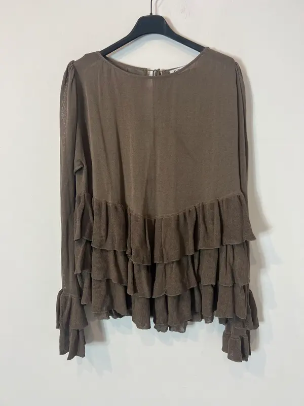 ZARA. top punto volantes T.s