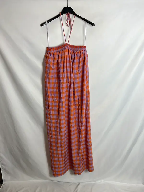ZARA. Vestido cuadros. TXS