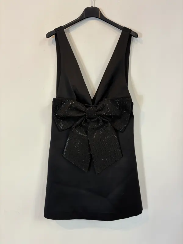 ZARA. Vestido fiesta lazo . T XS