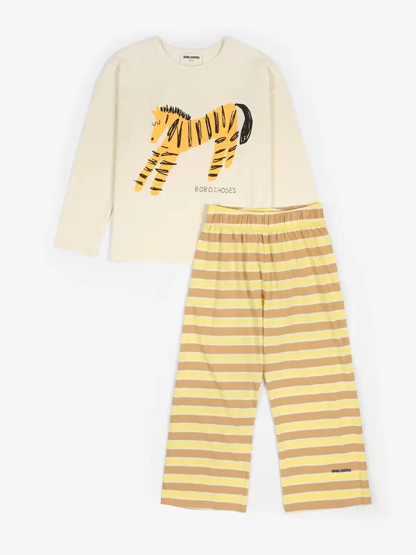 Zebra loungewear set